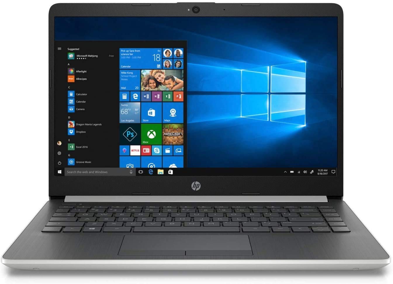 Amazon.com: HP Notebook 14 inches 14-cf1015cl, Core i5-8265U, 8GB